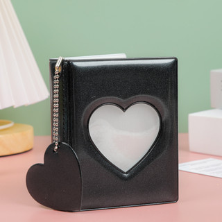 Álbum De Fotos Oco Amor Coração Capa Photocard Titular Instax Mini Para Cartões Coletar Livro