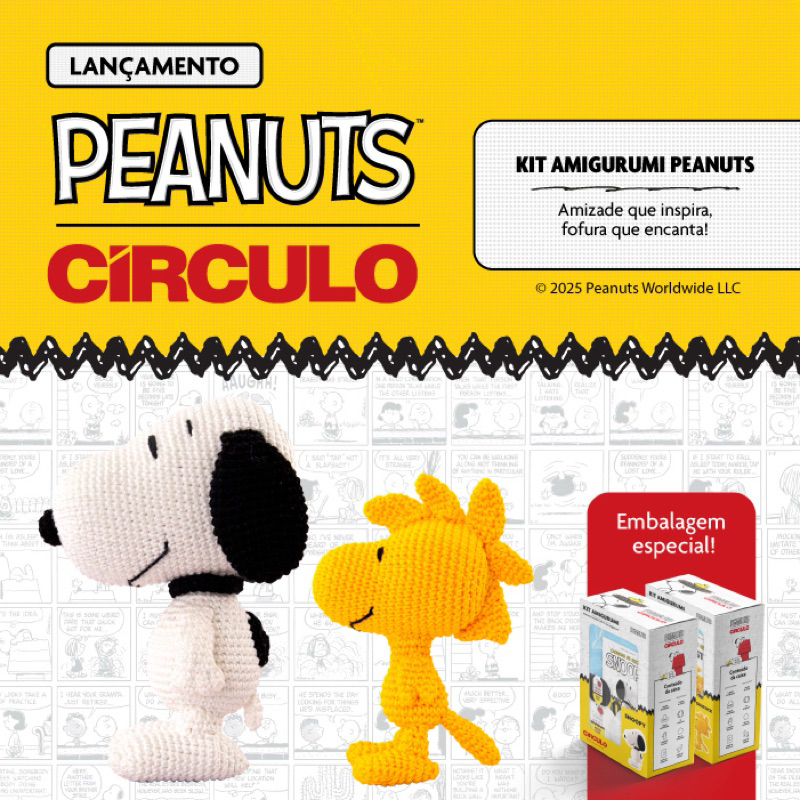 kit amigurumi Snoopy Peanuts