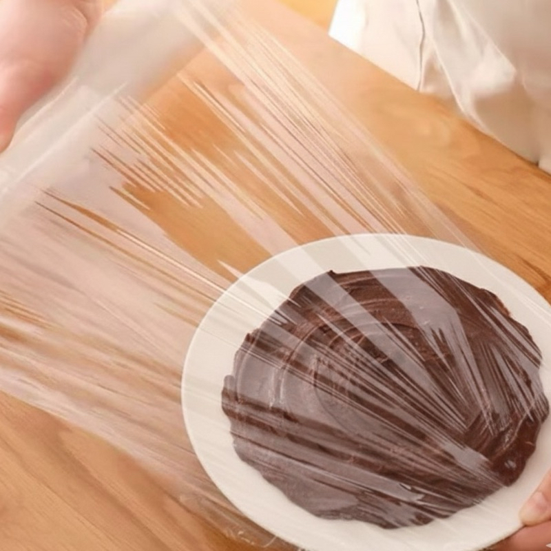 3 Filme Plastico PVC Alimentos Bobina Plástico Esticavel Resistente 28x30cm Transparente