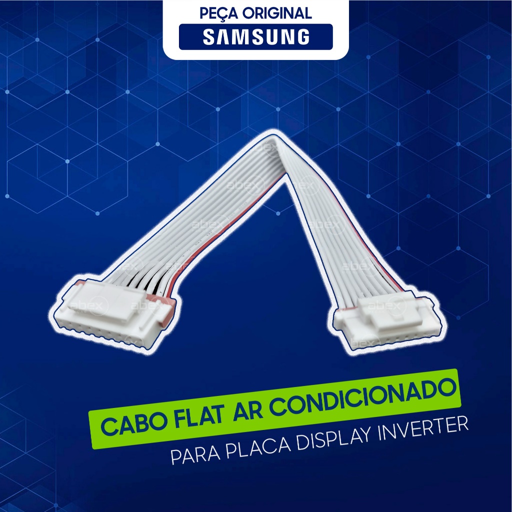 Cabo Flat Placa Display Ar Condicionado Inverter Samsung DB93-10943B Original