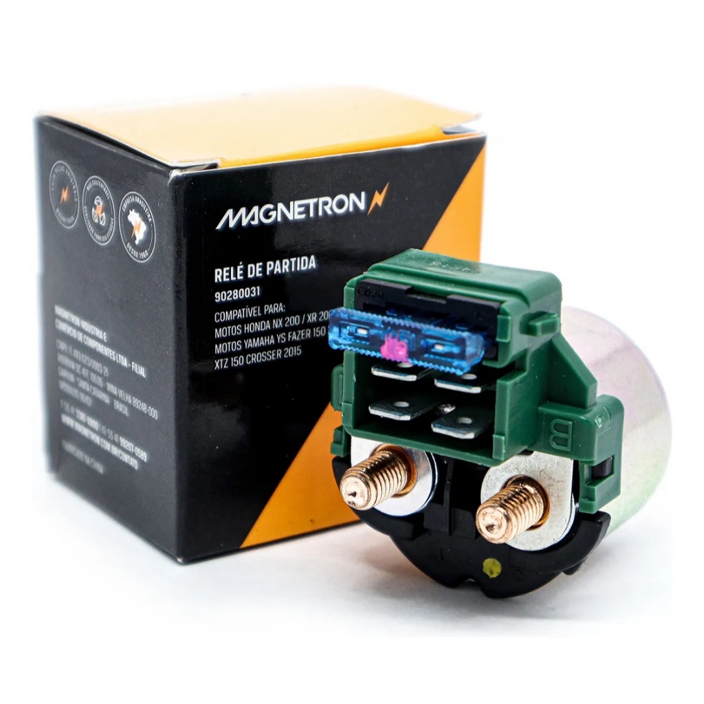 Relé de Partida CBX 200 Strada NX200 XR200 Fazer 150 Factor 150 Crosser  Factor 125i Magnetron em Oferta na Shopee