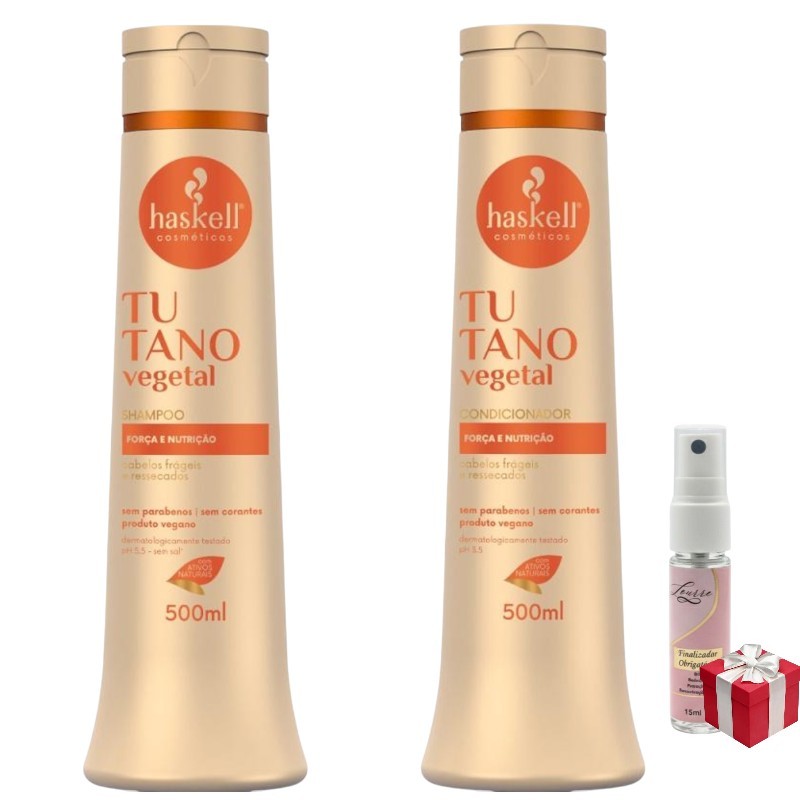 Kit Haskell Tutano Shampoo 500ML  + 1 Condicionador 500ML