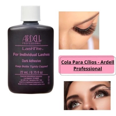 COLA PROFISSIONAL PARA CÍLIOS 22ML - ARDELL - ROXA - 22ML