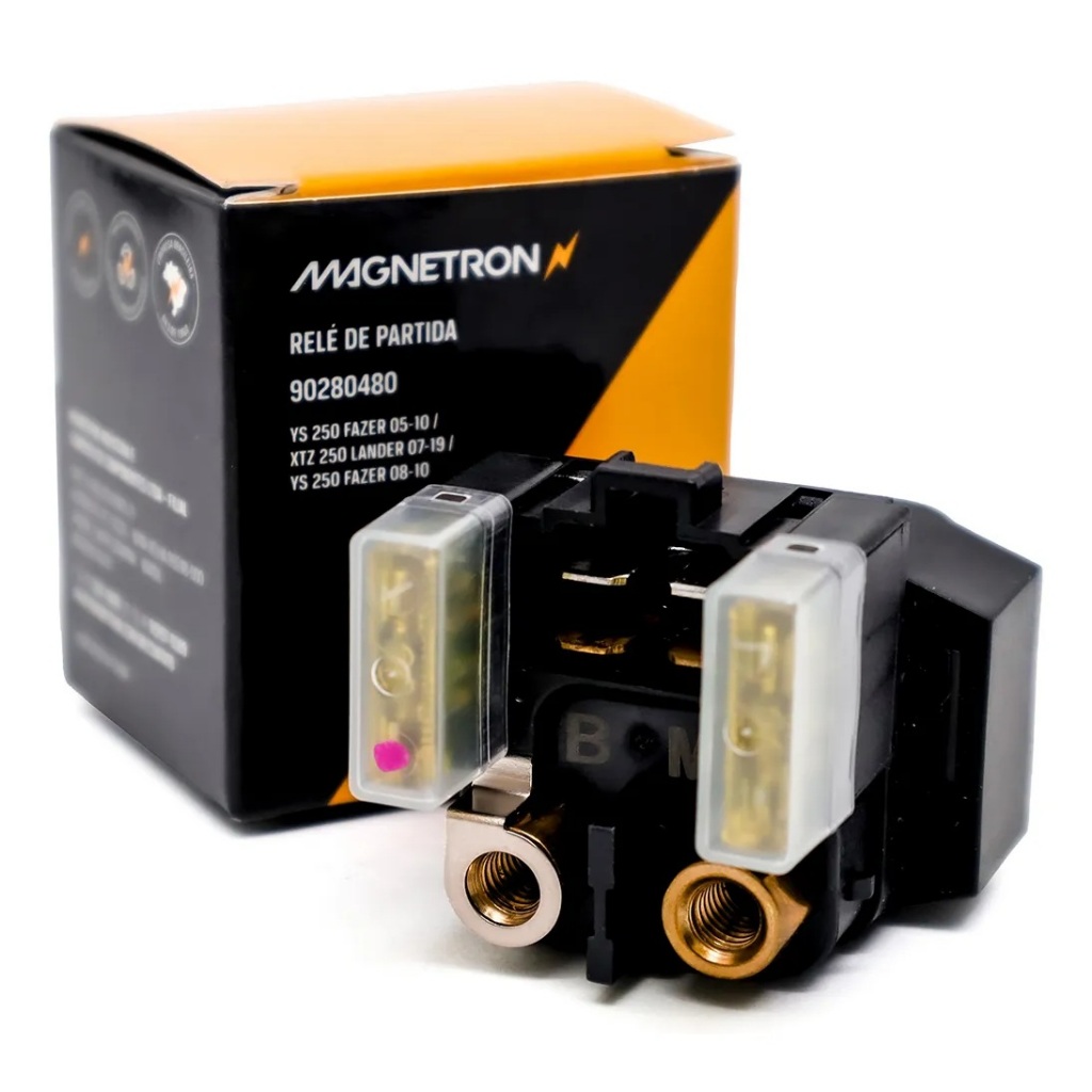 Relé Automático Partida Fazer 250 2005 a 2010 Lander 250 2007 a 2019 Magnetron