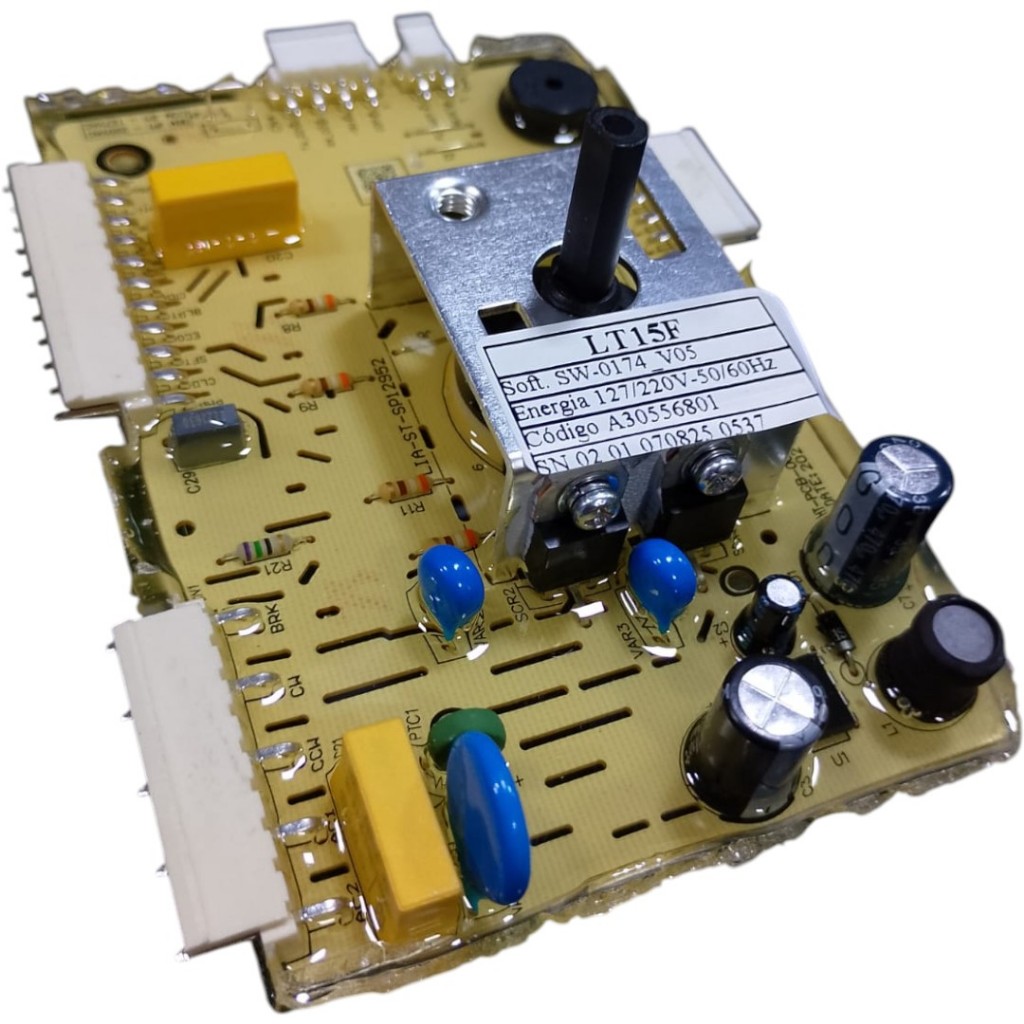 PLACA POTENCIA LAVADORA DE ROUPAS ELECTROLUX LT15F ORIGINAL BIVOLT 70201676