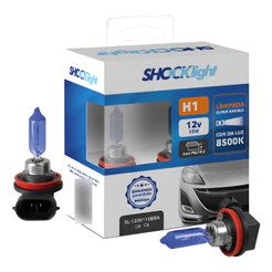 Lampada Halogena Super Branca Shocklight H1 12v 55w