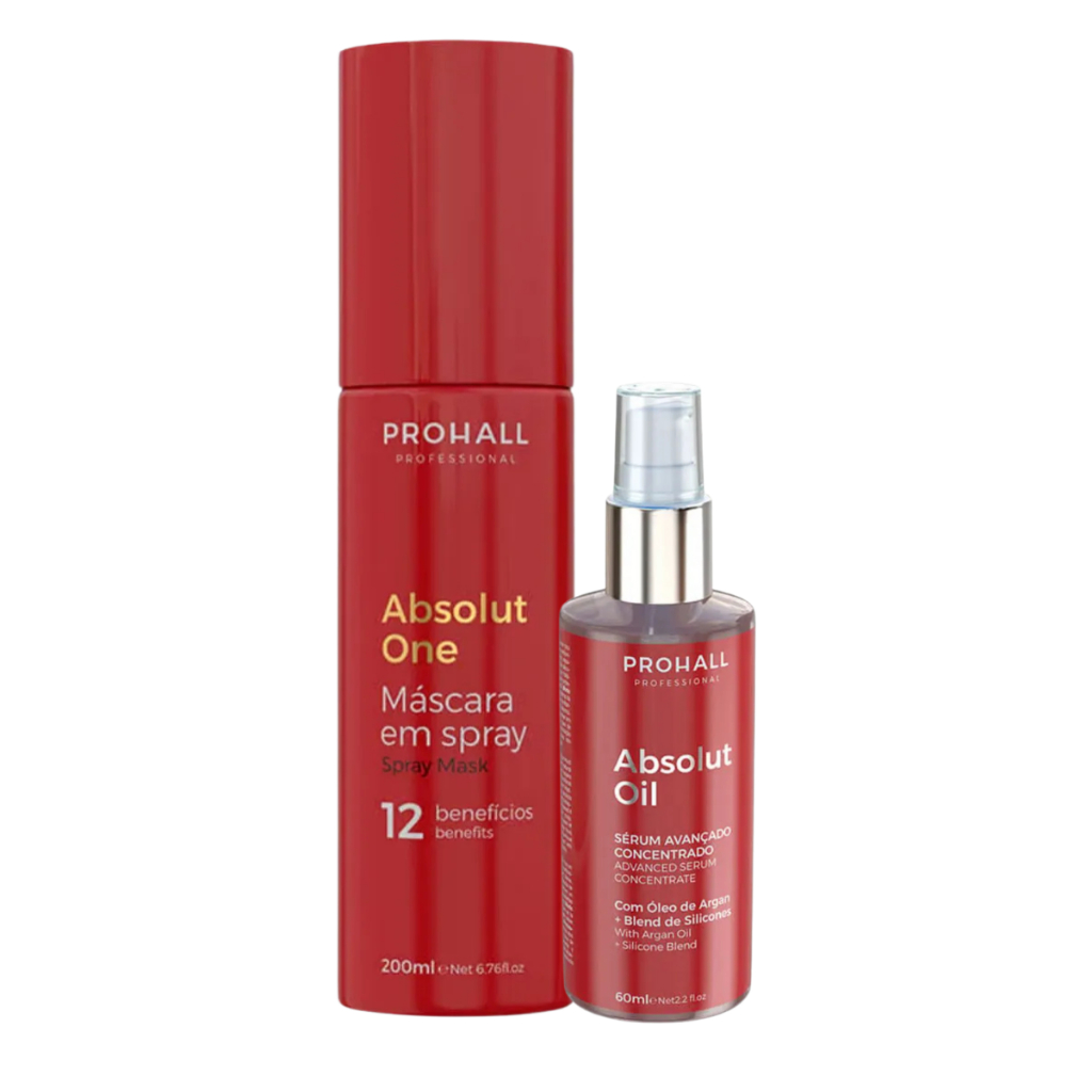 Kit Absolut Prohall: Absolut One 200ml + Absolut Oil 60ml