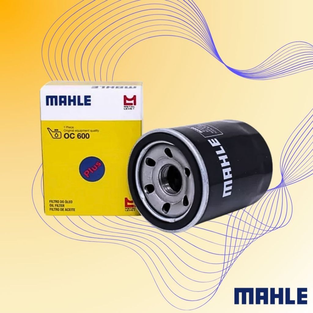 FILTRO DE ÓLEO LUBRIFICANTE OC600 MAHLE - CERATO/PICANTO/SORENTO/PAJERO/SPACE WAGON