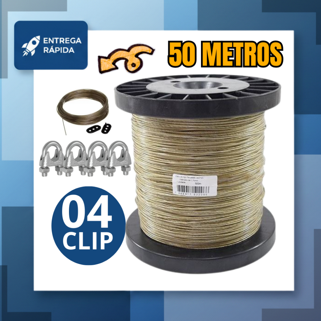 Presilha Cabo de Aço: Onde Comprar | BuscaProdutos