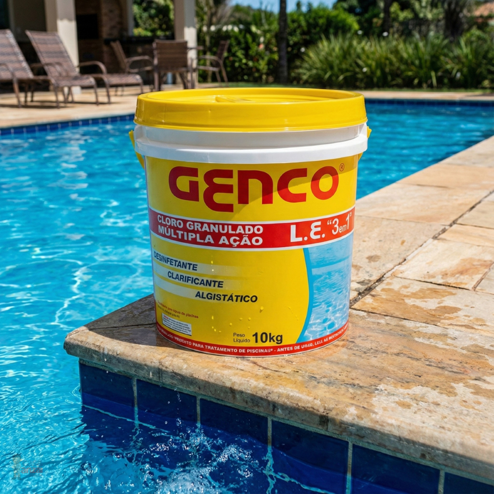 Cloro para Piscina Genco 10kg: Onde Comprar | BuscaProdutos