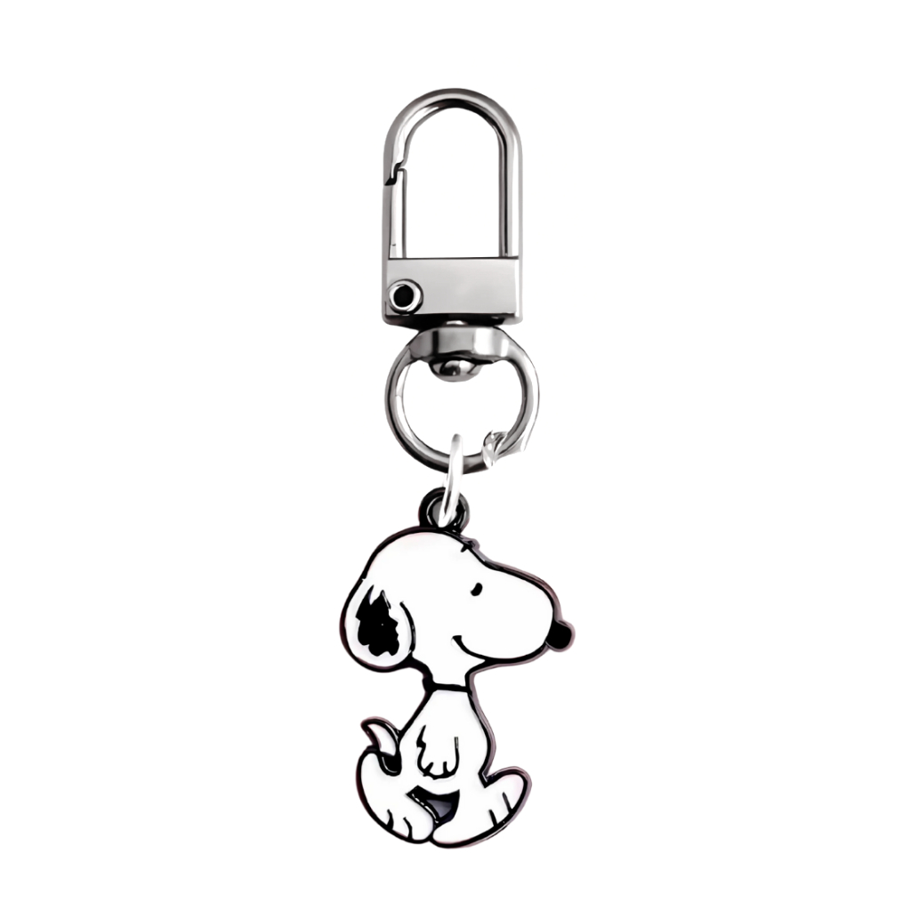 Chaveiro Mosquetão Snoopy em Oferta na Shopee