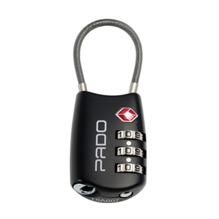 Cadeado de 3 Segredos Personal TSA Preto para Mala Armário Mochila Pado Bagagem em Oferta na Shopee