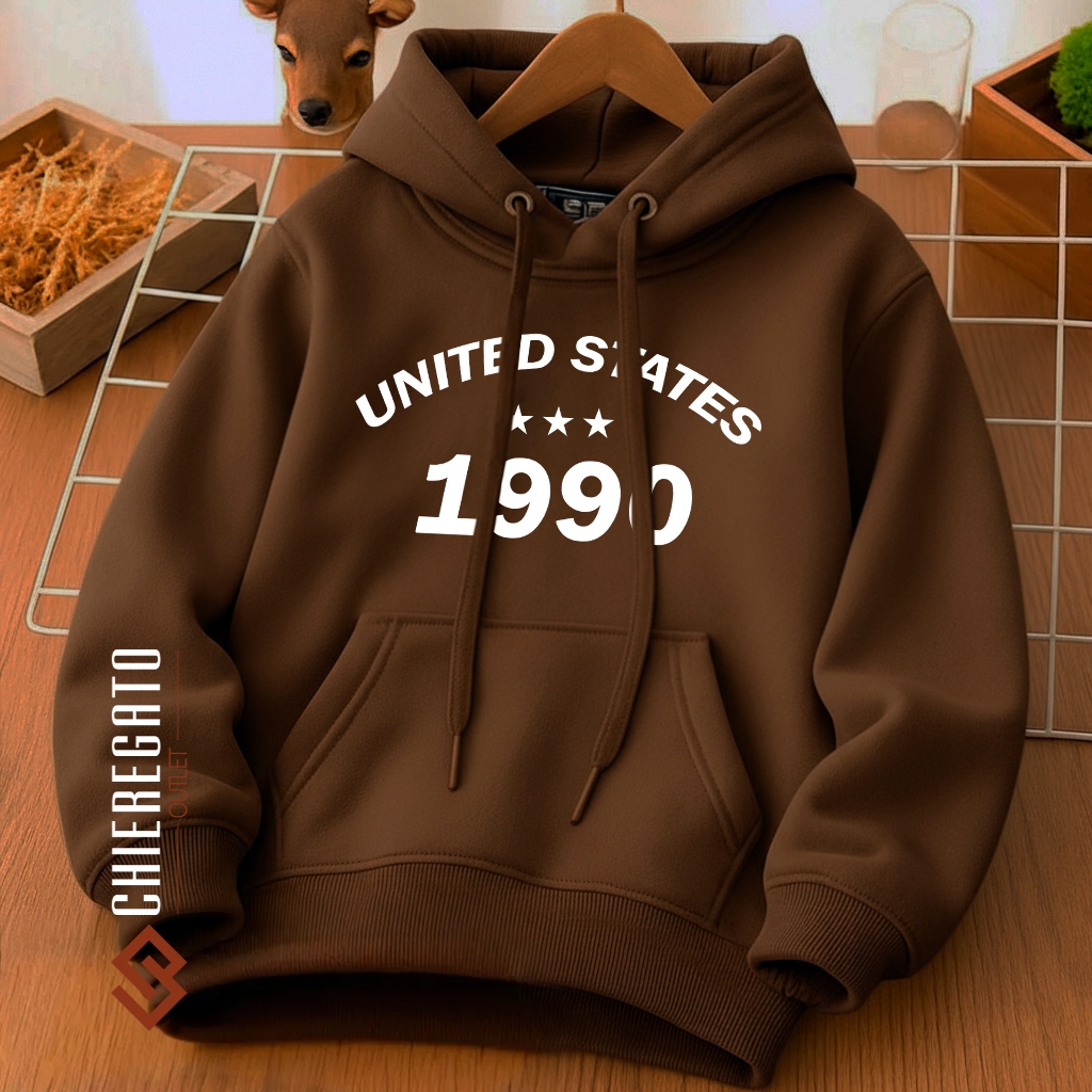 Moletom Blusa de Frio Com Capuz Infantil Juvenil Estampado Streetwear Menino Menina Inverno Premium em Oferta na Shopee