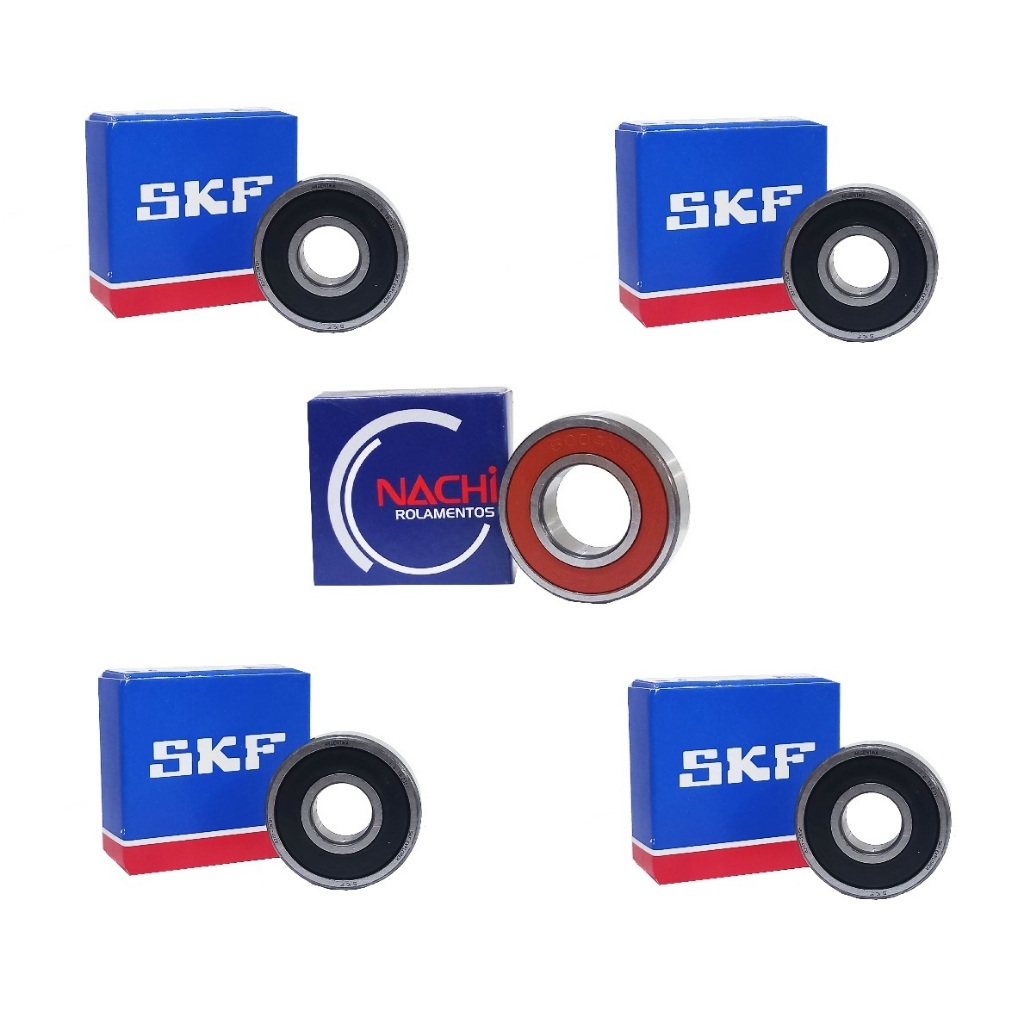 Jogo Rolamentos da Roda Pop 110i Dianteiro e Traseiro 5 Peças em Oferta na Shopee