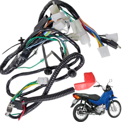 Chicote Fiação Principal Completa Para Honda Pop 100 2007 e 2008