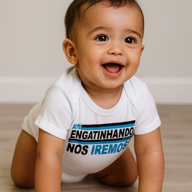 Roupa De Bebê Do Grêmio Body Bebe Gremista Bodie infantil Grêmio Pronta Entrega