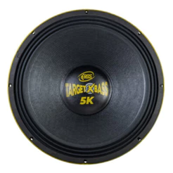 Alto Falante Eros Target Xbass 5k 2500w 18 Polegadas 4 Ohms Cor Amarelo