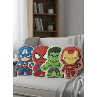 Kit 4 Almofadas Heróis Vingadores Marvel - Formato Divertido em Oferta na Shopee