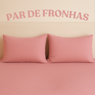 Kit 2 Fronhas Poliéster Microfibra Atacado Preço Promocional Conforto em Oferta na Shopee