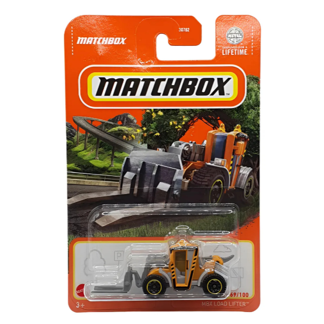Matchbox Mbx Load Lifter Empilhadeira Amarelo