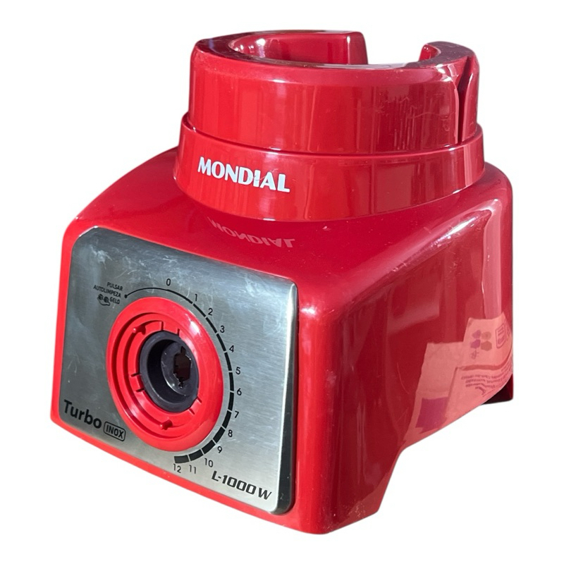 CARCAÇA DO LIQUIDIFICADOR L1000W TURBO VERMELHO Novo