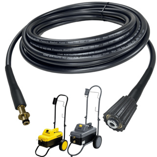 Mangueira Trama de Nylon p/ Lavadora Karcher HD 585 – Alta Pressão Modelo Antigo em Oferta na Shopee