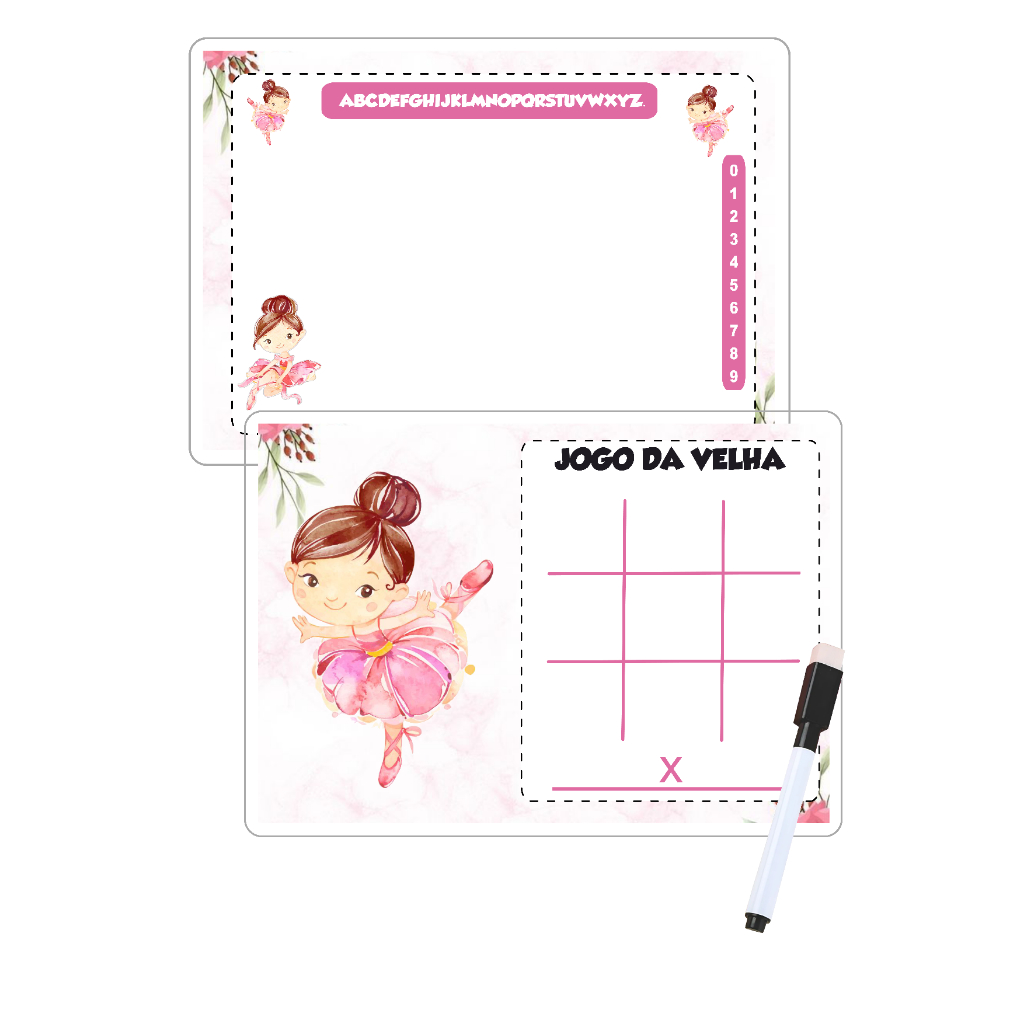 Lembrancinha Aniversario Bailarina Lousa Magica Pegue Monte Aniversario Infantil Envio Rapido
