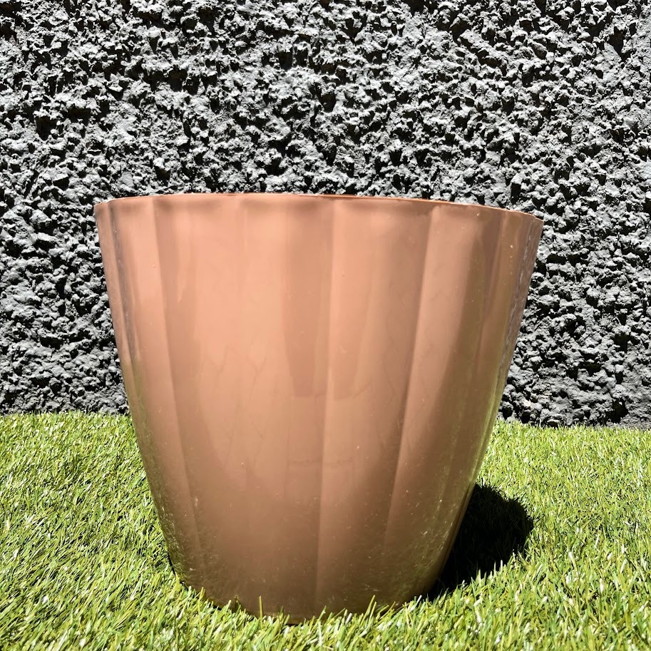 Vaso Bojo Canelado – Modelo Moderno para Jardim e Paisagismo em Oferta na Shopee