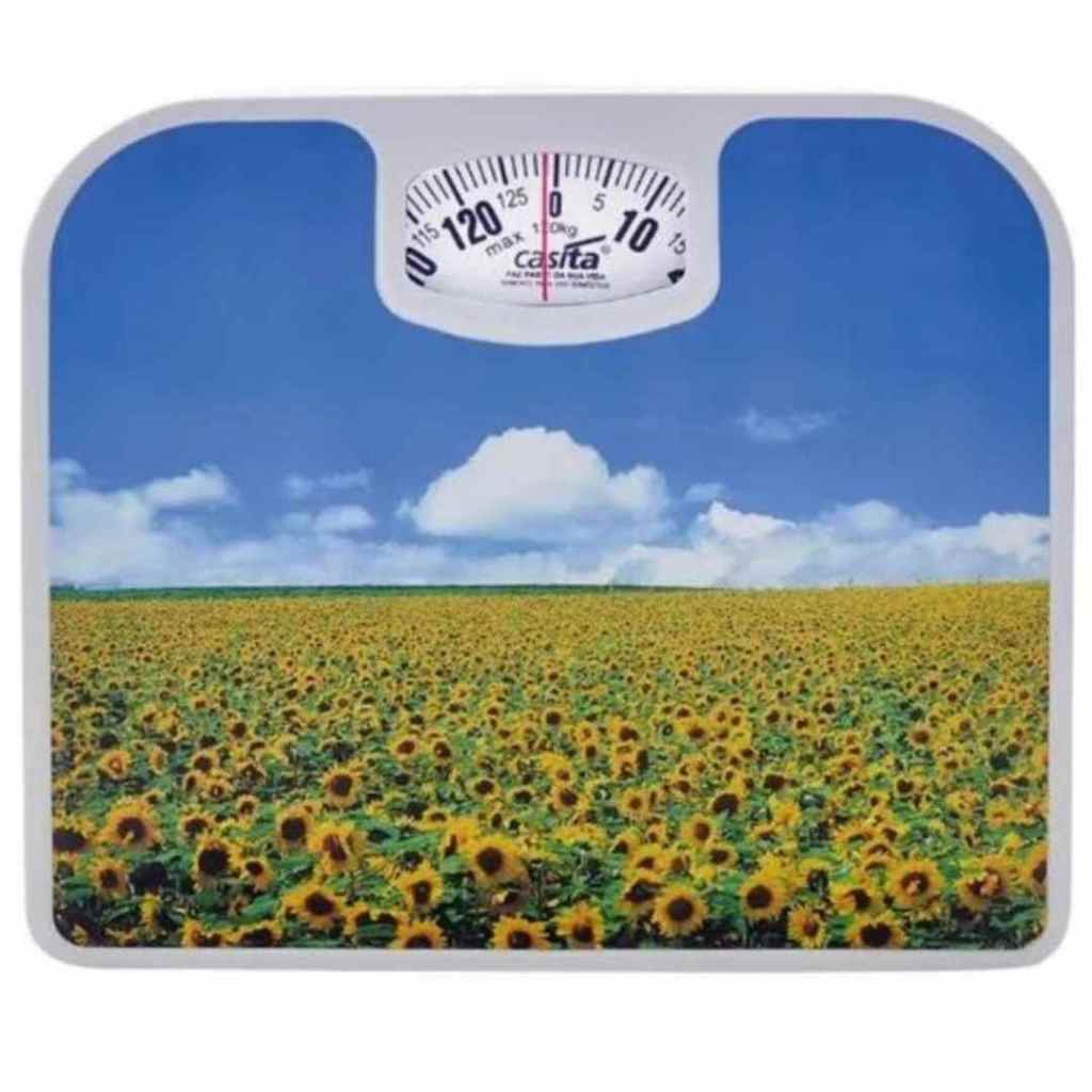 Balança Corporal Mecânica Banheiro Até 130kg