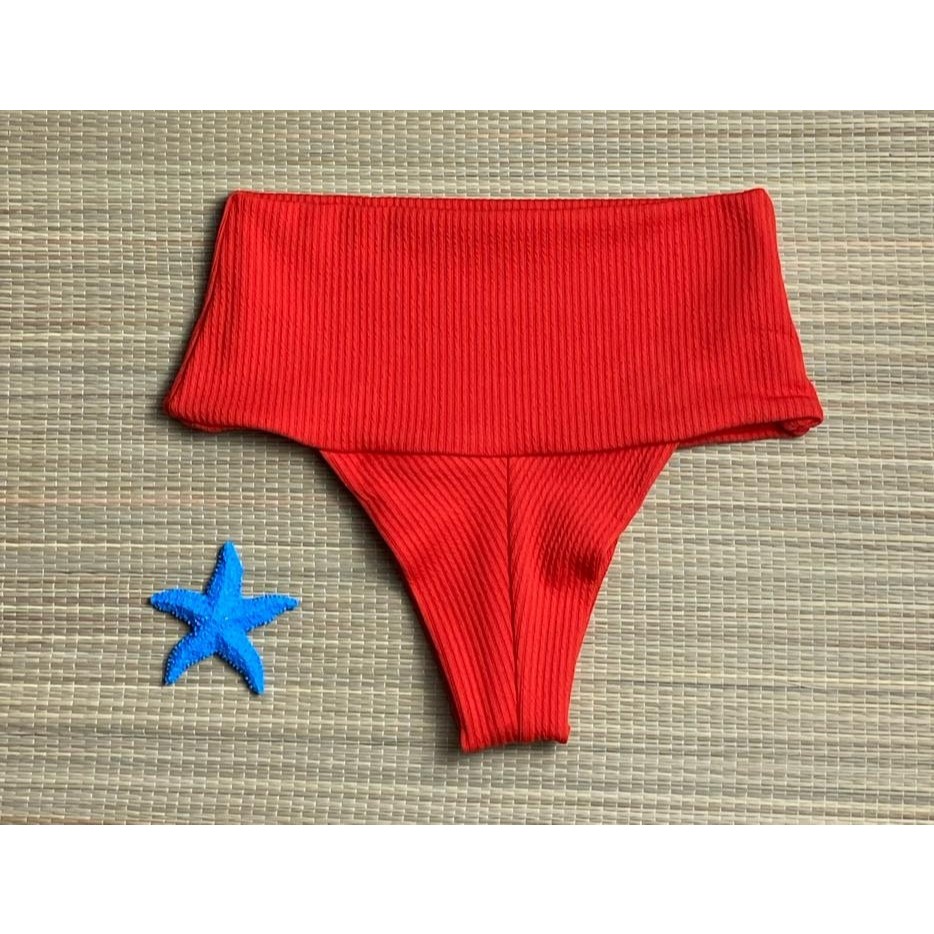 Calcinha Biquini Hot Pant Avulsa Calcinha Cintura Alta