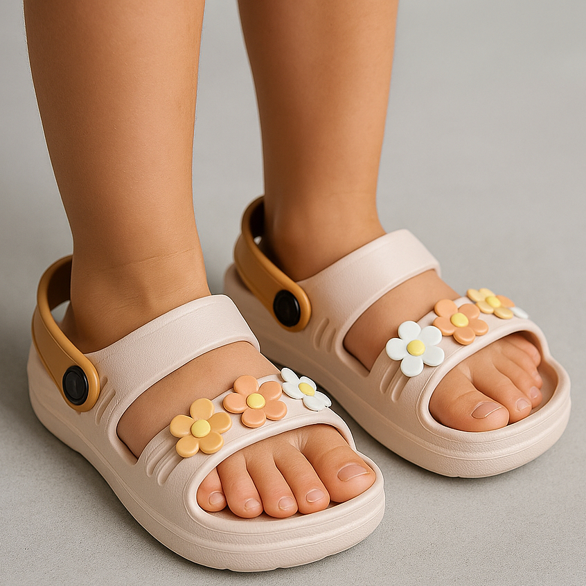 Papete Infantil Menina Sandália Leve Confortável