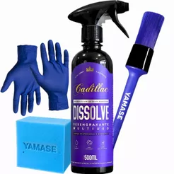 Kit Desengraxante Multiuso Dissolve Tira Graxa Oléo Cadillac 500ml