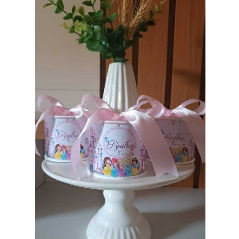 kit mini tubolatas personalizada ,princesas cute , lembrancinha maternidade/ festa / cha de bebê e batizado,  5×6