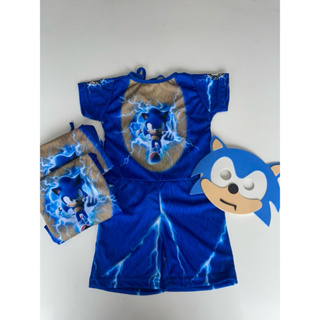 fantasia sonic (curta sem enchimento)💙⚡️ em Oferta na Shopee