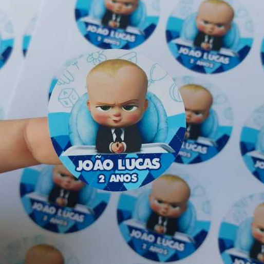 Adesivos Papel Fotográfico 4cm x 4cm Poderoso Chefinho Personalizado em Oferta na Shopee