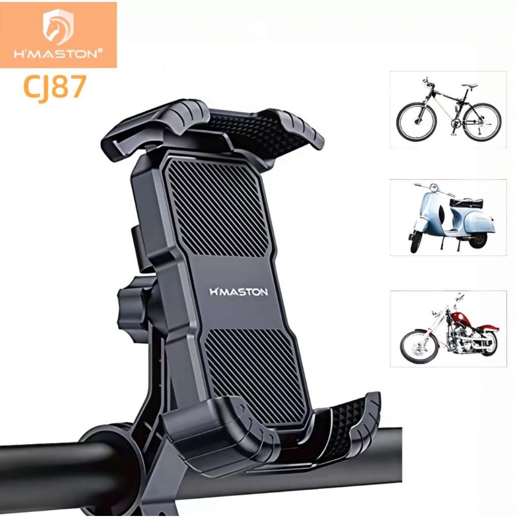 Suporte de Celular para Moto Bicicleta e Motocicleta Ajustável 360° Robusto e à Prova de Impacto em Oferta na Shopee