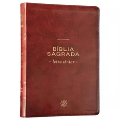 Bíblia Sagrada NVI Letra Sênior Capa Vinho