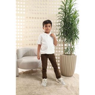 Calça sarja INFANTIL Menino Slim Sarja Infanto Juvenil Skinny Criança Infantil Escolar em Oferta na Shopee