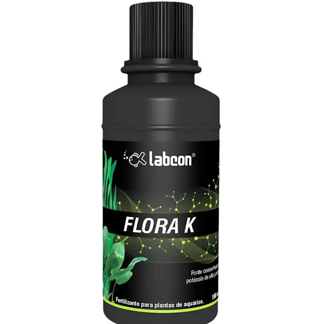 Labcon Flora K 100ml - Suplemento para Aquários | Potássio para o Crescimento das Suas Plantas Aquáticas!