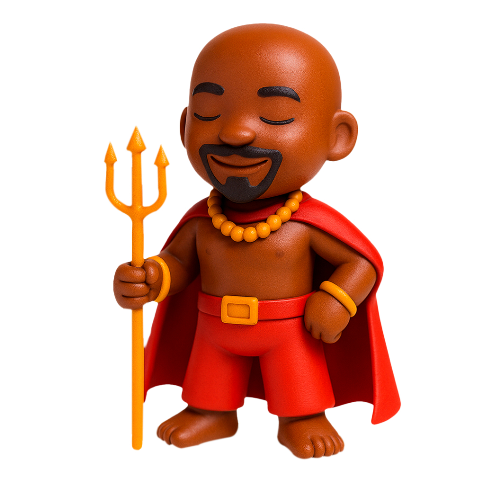 Marabô -- Laroyê Exu Marabô!  - Kit de pintura.