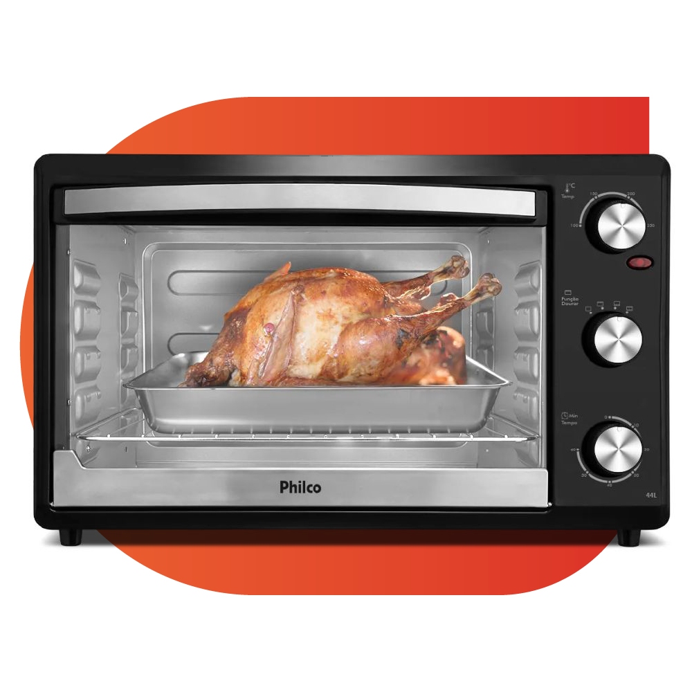 Forno Elétrico Philco 44L PFE44P Dupla resistência 127V 2000W