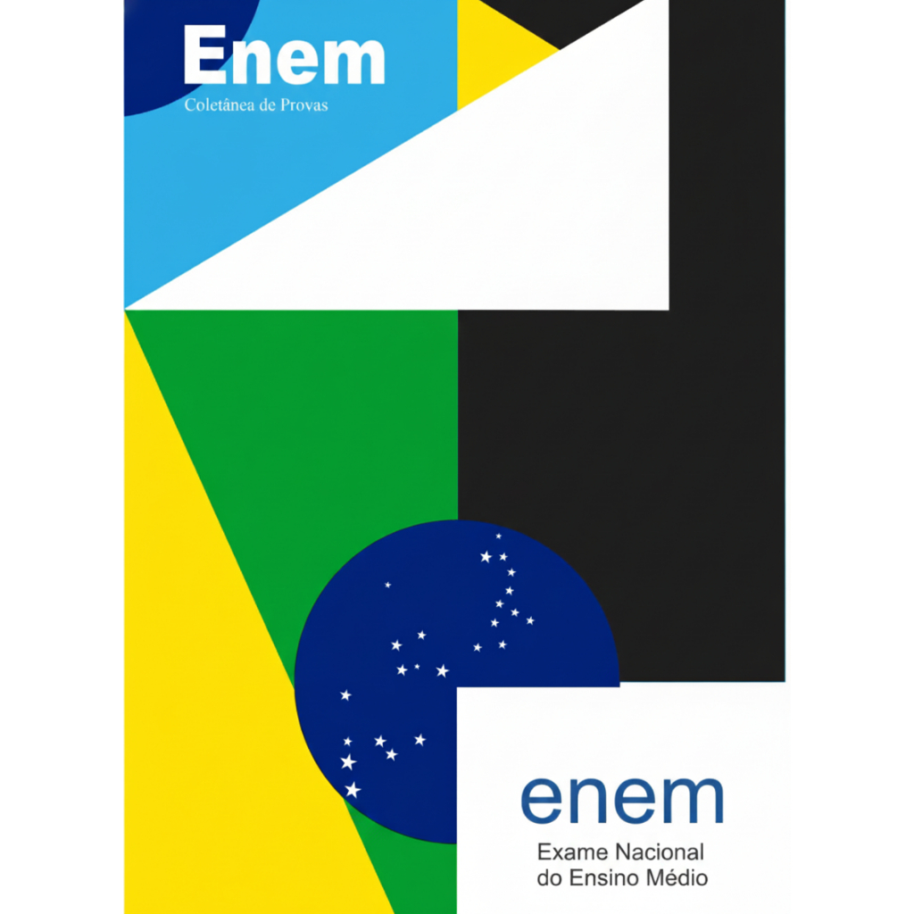 Apostila Enem 2024 COM RESPOSTAS EXPLICADAS e Impressão Colorida + Gabarito + Folha de Redação Extra