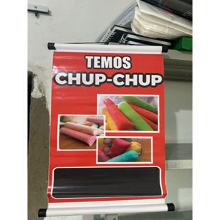 BANNER TEMOS CHUP-CHUP 40X30 em Oferta na Shopee