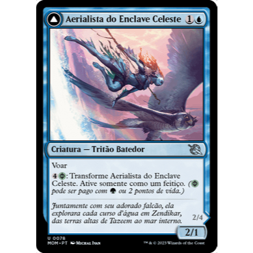 Aerialista do Enclave Celeste (Tritão) - Magic The Gathering