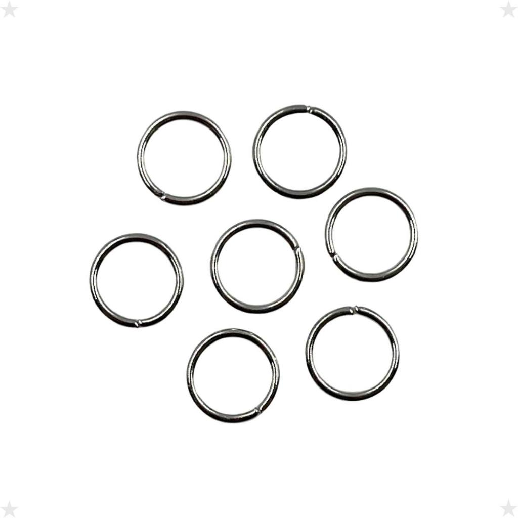 Argola Elo Metal Níquel 8mm 1000pçs 100g Chaveiro em Oferta na Shopee