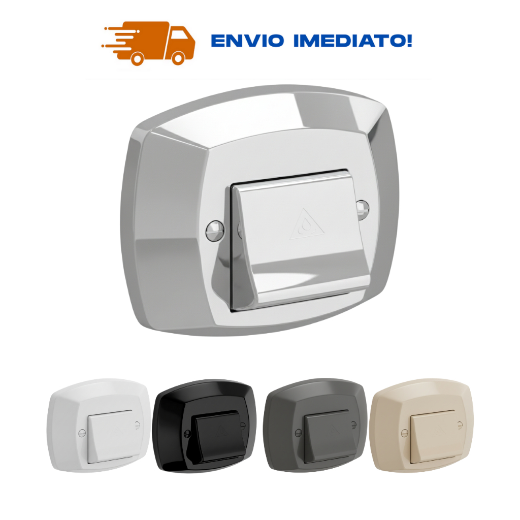Acabamento para Válvula de Descarga Com ABS Docol 1.1/4 e 1.1/2 Mix Plastic