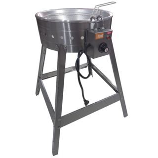 Tacho Pasteleiro Profissional Elétrico 7 Litros Com Cesto em Oferta na Shopee