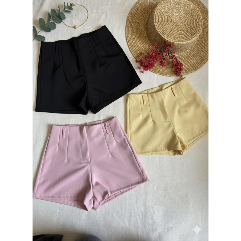 Short Feminino Alfaiataria Social Cintura Alta  Varias Cores em Oferta na Shopee