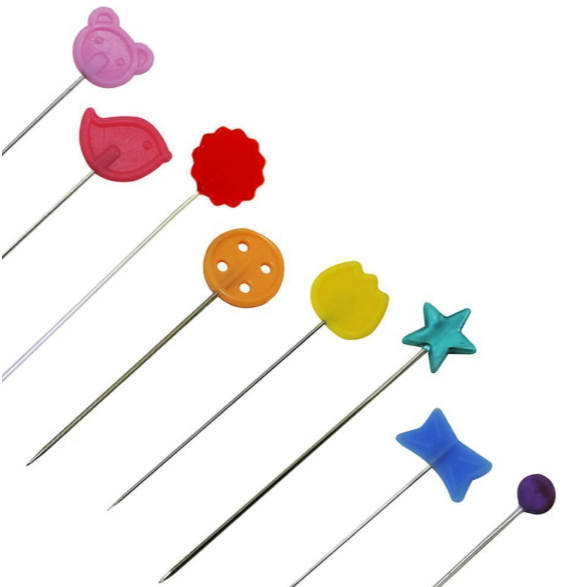 Alfinete de Cabeça Colorido