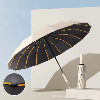 Novo Guarda-chuva Automático Sombrinha Grande Proteção Solar UV Reforçado Dobrável Envio …